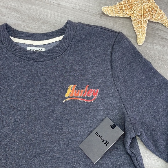 🔆HURLEY🔆 RETRO BEACH CRP CREW SWEATSHIRT - Picture 7 of 9